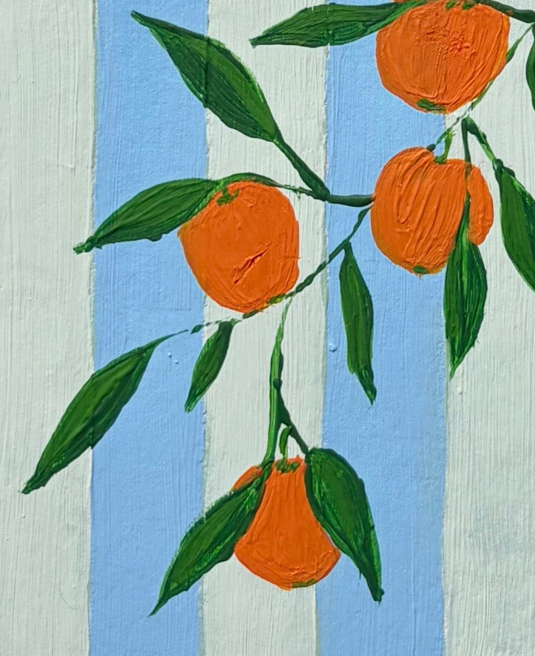 Pinstripe oranges