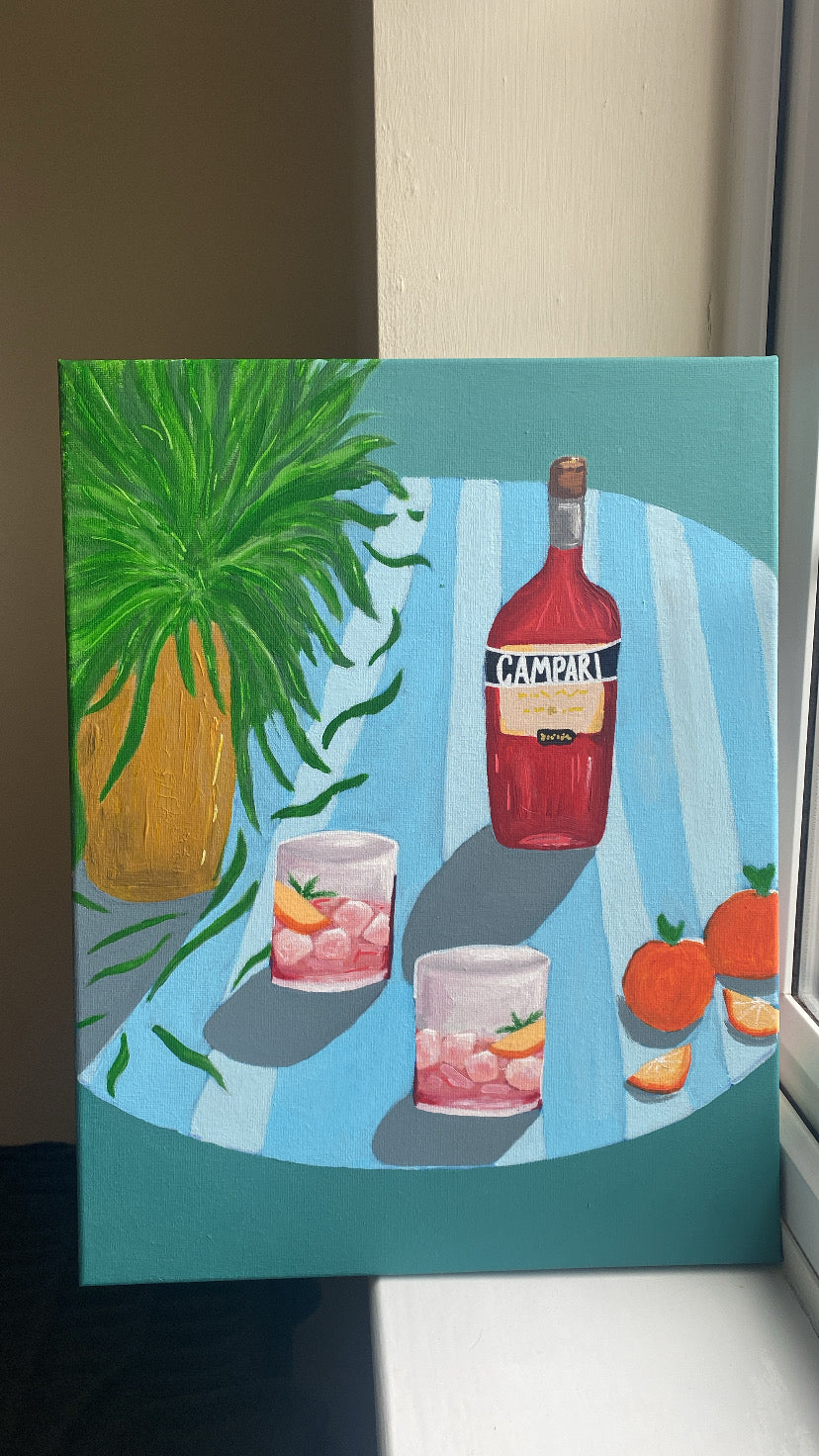 'campari' artwork