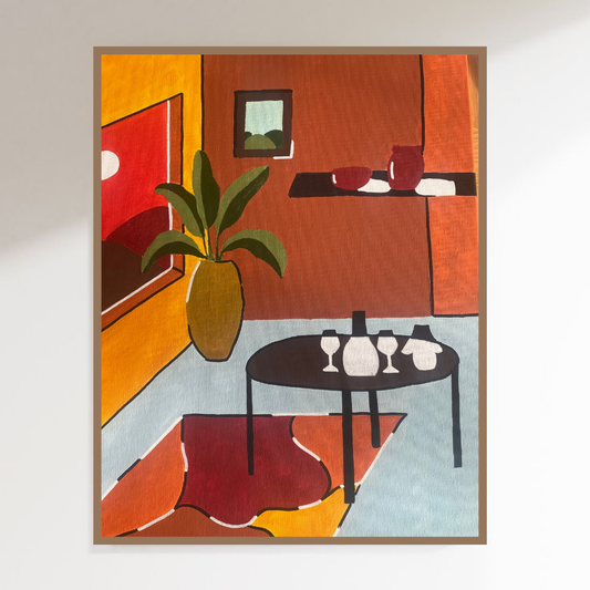 'sunset room' art