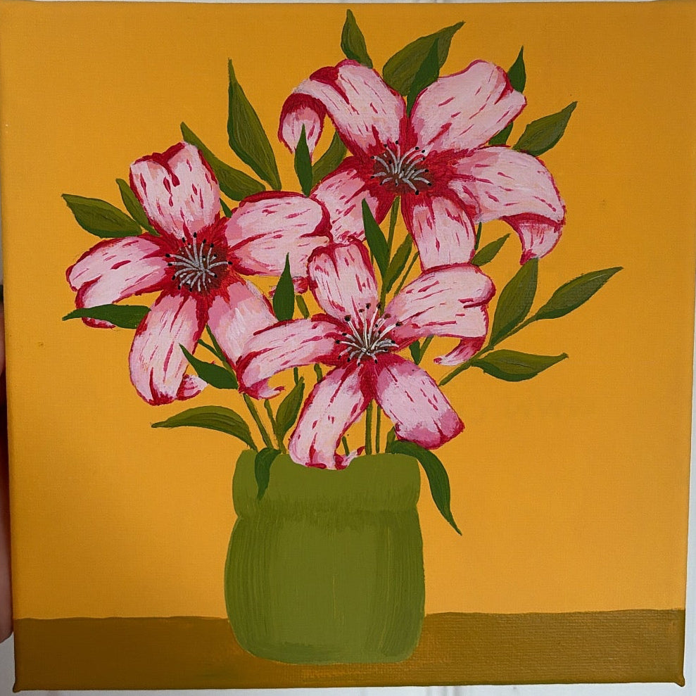 Mustard lily