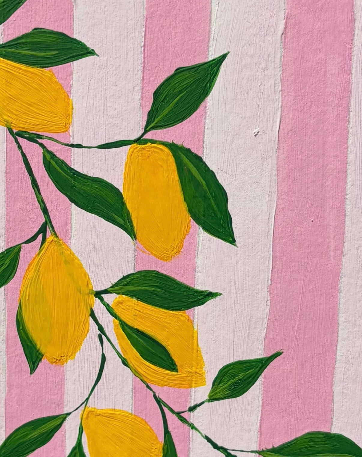 Pinstripe lemons